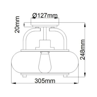Semiplafond de plafond Trilogy S