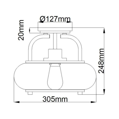 Semiplafond de plafond Trilogy S
