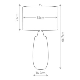 Lampe a poser Newham L