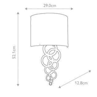 Aplique murale Curtis