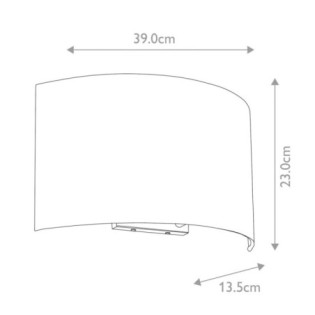 Applique murale Cooper L - Elstead - Lampes.es