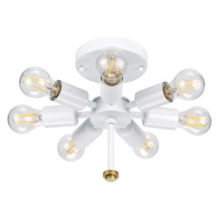 Plafonnier de plafond Fletcher Flush 34 (7 lumières)