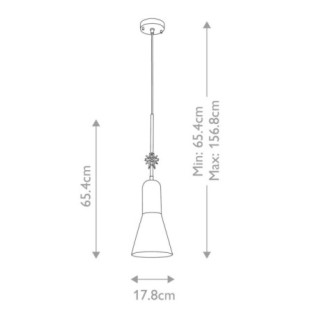 Lampe de plafond Etoile M