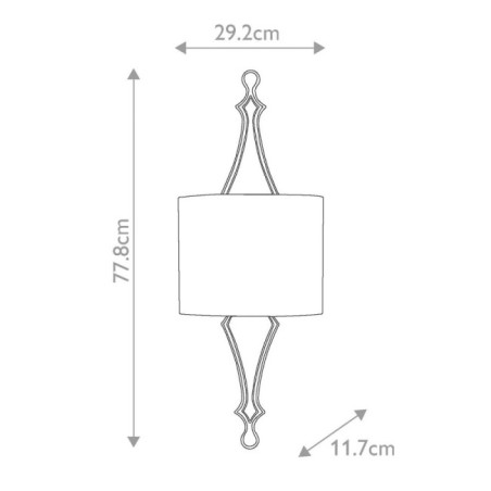 Applique murale Tilling - Elstead - Lampes.es