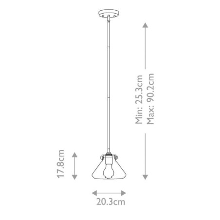 Lampe de plafond Congress