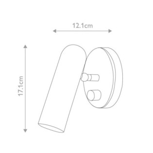 Applique murale LED Dax (9W)