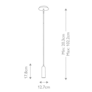 Lampe de plafond LED Dax (9W)
