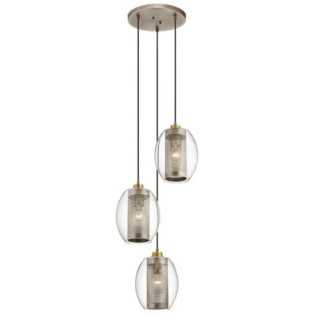 Lampe de plafond Asher II (3 lumières)