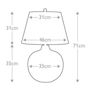 Lampe a poser Ottoman