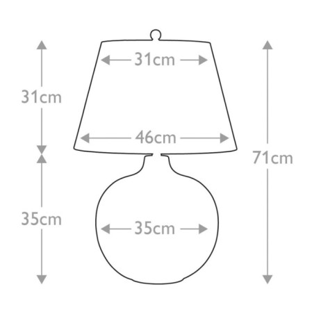 Lampe a poser Ottoman