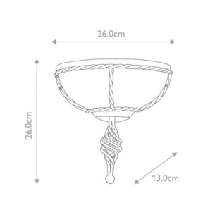 Applique murale Pembroke