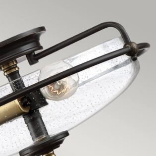 Plafonnier de plafond Griffin (3 lumières)