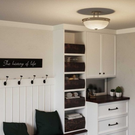 Plafonnier semi-encastré Mantle (2 lumières)