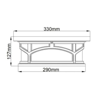 Plafonnier Marblehead (2 lumières)