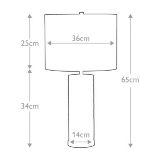 Lampe a poser Ripple
