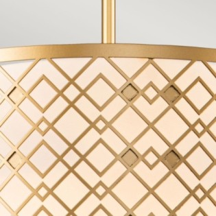 Lampe de plafond Ziggy (2 lumières)