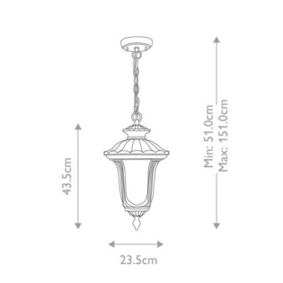 Suspension extérieure Chicago