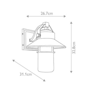Applique murale d'extérieur Boynton