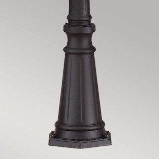 Lampadaire extérieur Cotswold Lane (3 lumières)