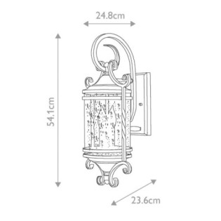 Applique murale d'extérieur Casa (2 lumières)