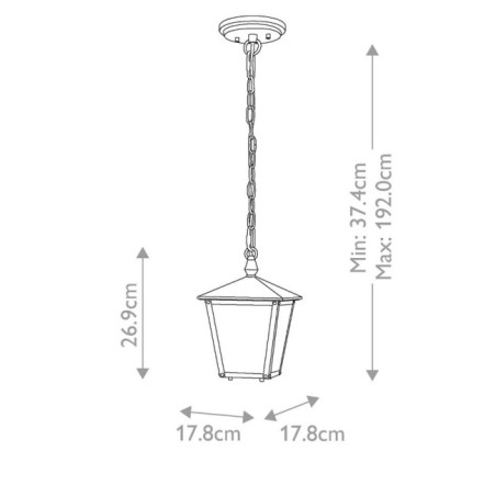 Suspension extérieure Huntersfield