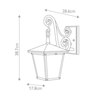 Applique murale d'extérieur Trellis