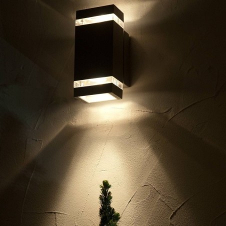 Applique murale d'extérieur LED Jannik (2x3,8W)