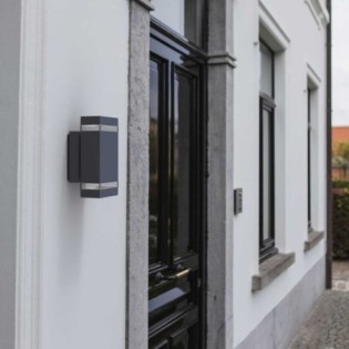 Applique murale d'extérieur LED Jannik (2x3,8W)