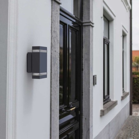 Applique murale d'extérieur LED Jannik (2x3,8W)