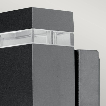 Applique murale d'extérieur LED Jannik (2x3,8W)