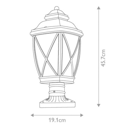 Piédestal extérieur Tangier