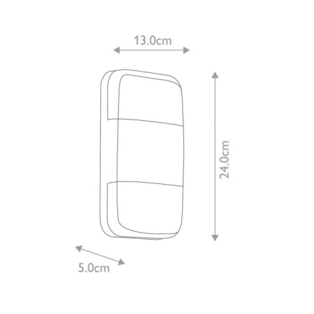 Applique murale extérieur LED Lars (14W)