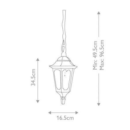 Suspension extérieure Parish Mini
