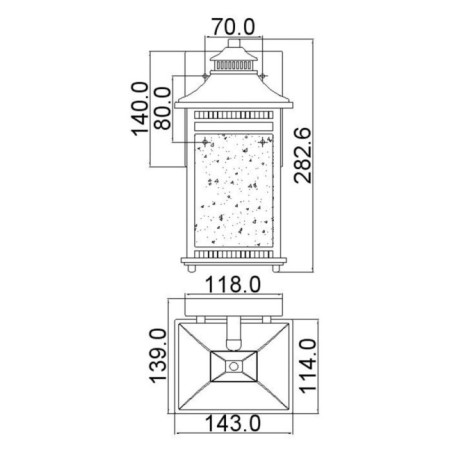 Applique murale d'extérieur Livingston