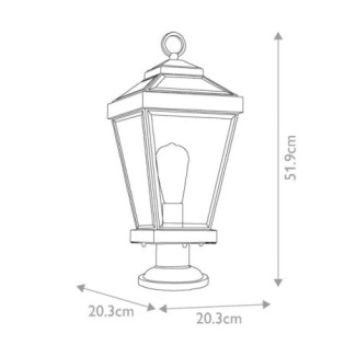 Piédestal extérieur Ravine