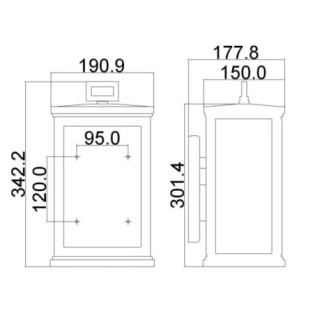 Applique murale d'extérieur...