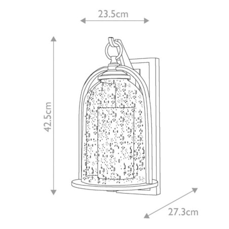 Applique murale d'extérieur Quincy M