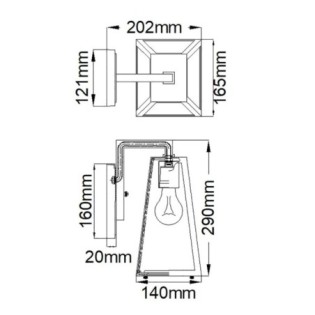 Applique murale d'extérieur...