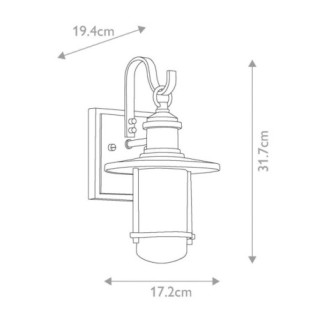 Applique murale d'extérieur Riverwood S
