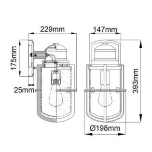 Applique murale d'extérieur...
