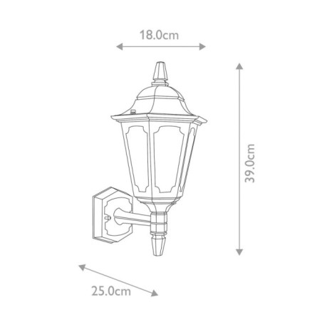 Applique murale d'extérieur Parish Mini I