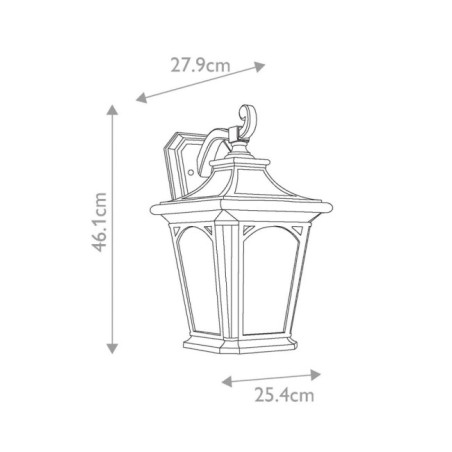 Applique murale d'extérieur Bedford L