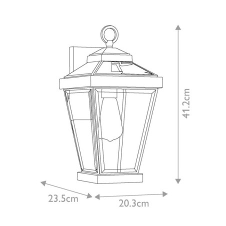 Applique murale d'extérieur Ravine M
