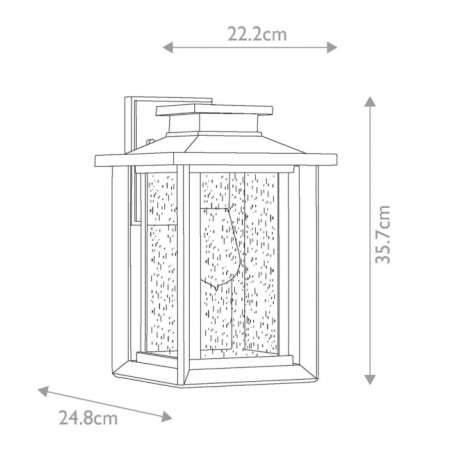 Applique murale d'extérieur Wakefield M