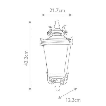 Applique murale d'extérieur Baltimore II