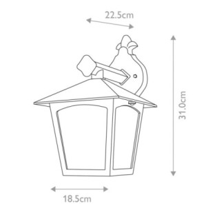 Applique murale d'extérieur...