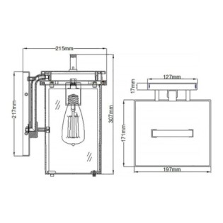 Applique murale d'extérieur...