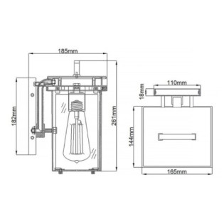 Applique murale d'extérieur...