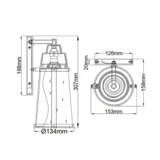 Applique murale d'extérieur...