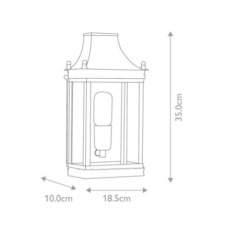 Applique murale d'extérieur Regents Park